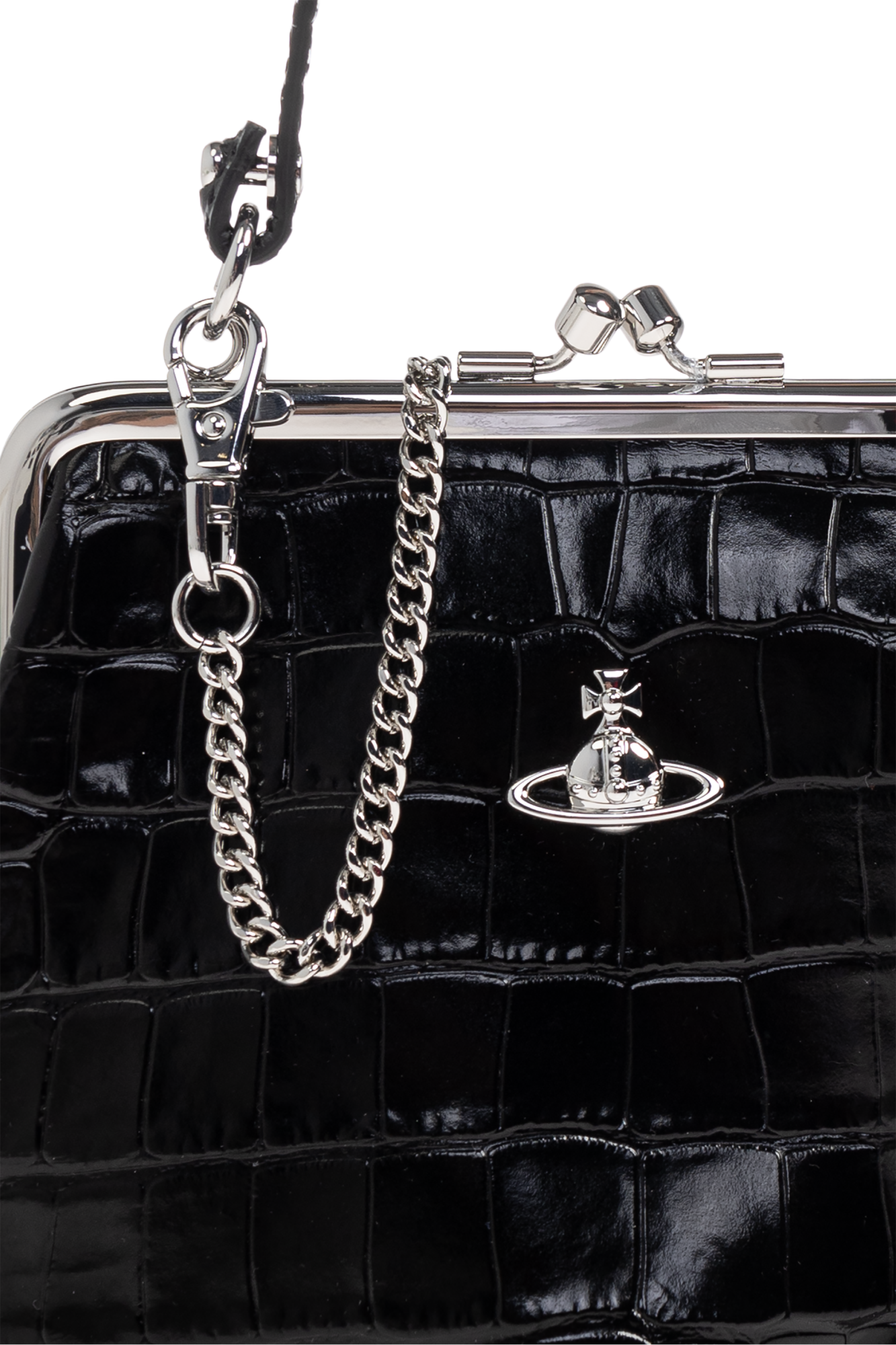 Black Handbag 'Granny Frame' Vivienne Westwood - Vitkac France